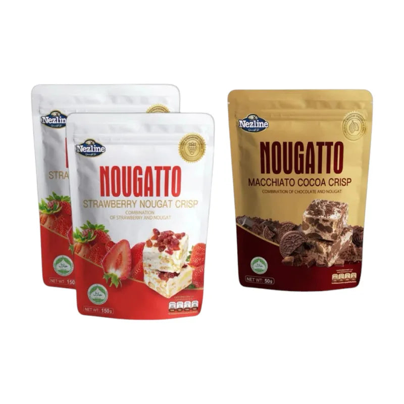Nezline [3 Packs] Nougatto Nougatto Nougat Machiato 50g