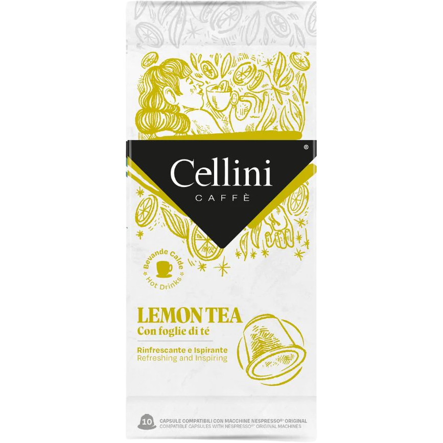 Cellini Lemon Tea Capsules