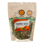 Baboo Pumpkin Seeds confectionery snacks in a colorful package, showcasing roasted pumpkin seeds with a crispy texture.