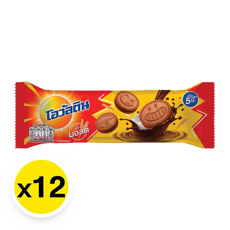 Ovaltine Cookies Choco 24g x12