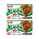 S & B Torokeru Curry Sauce Mix Medium Hot with potato flakes in two 1kg boxes, ready for cooking or serving.