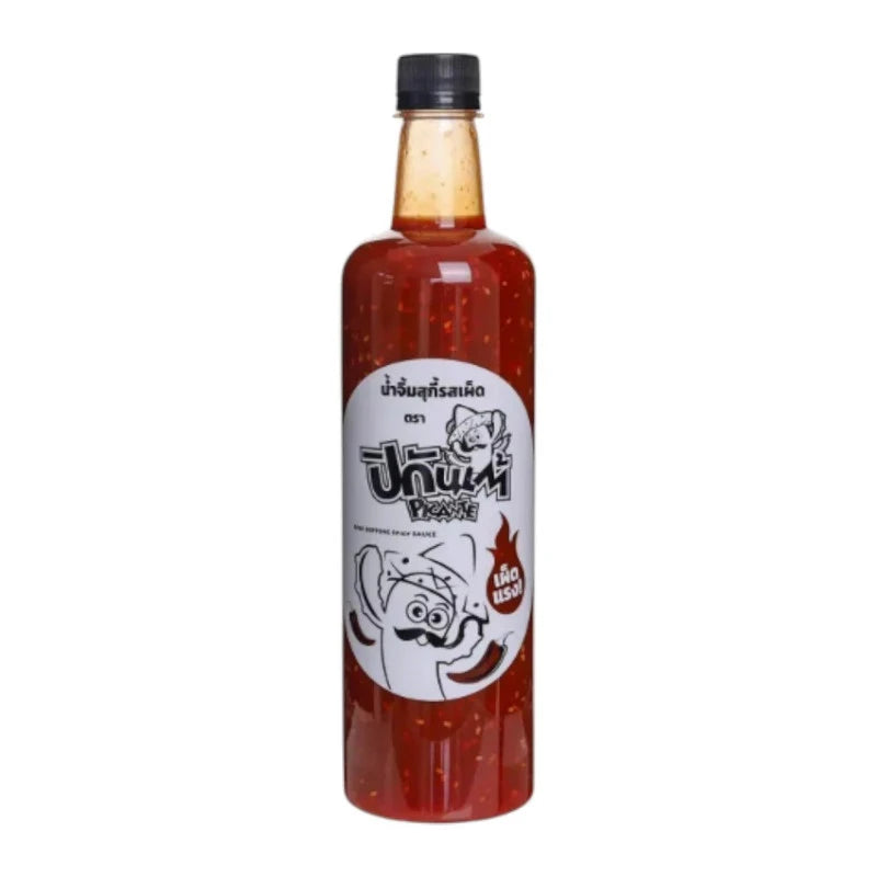 TUTIYA PICANTE Spicy Suki Sauce 900g jar with red label and spoon, ready for dipping or cooking.