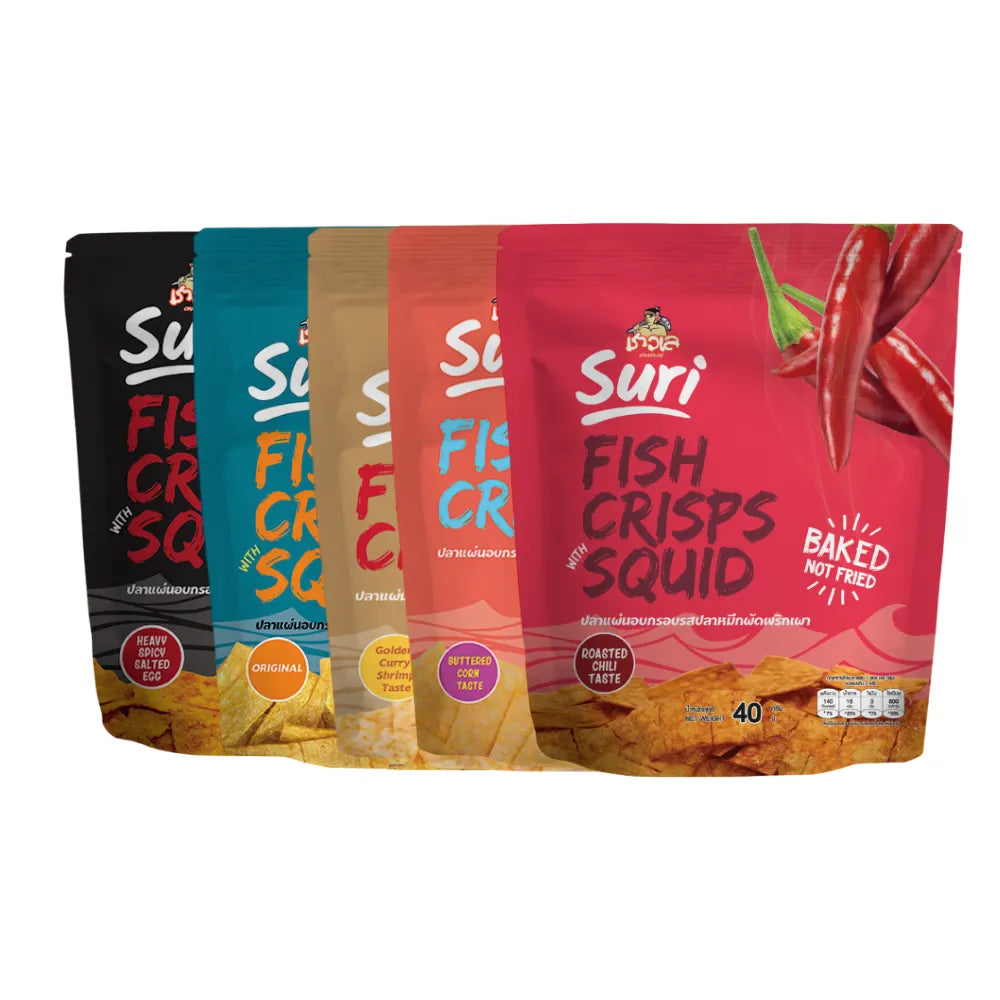 Chaolay Mix Fish Crisps 40g x6