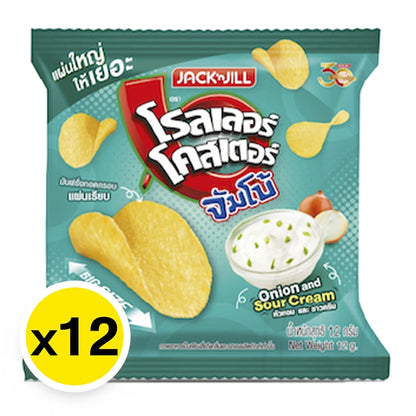 Roller Coaster Onion & Sour Cream 12g x12
