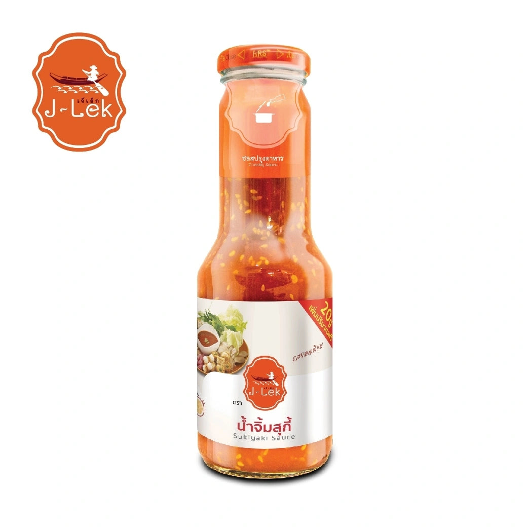 J-lek Jae Lek Suki Sauce Glass Bottle 350g