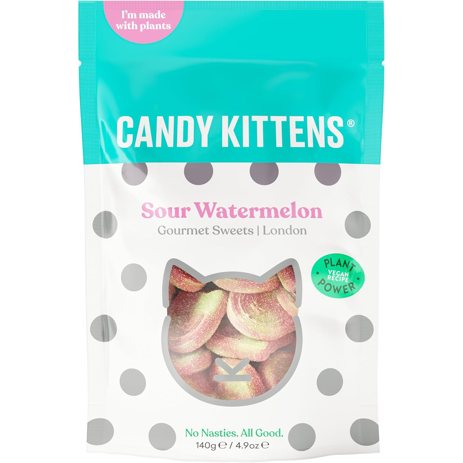 Candy Kittens Sour Watermelon Gourmet Sweets