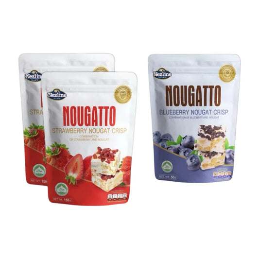 Nezline [3 Packs 100 Baht] () Nougatto Nougat Crisp Nougat 50g