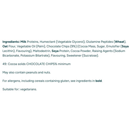 Protein Brownie Chocolate Chip