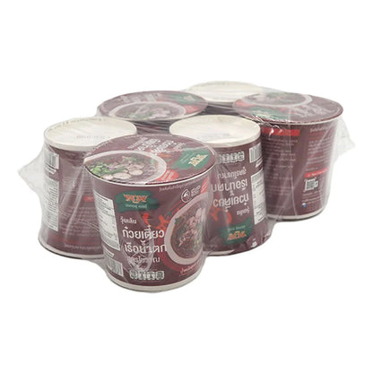 Double Dragon Instant Bean Vermicelli Boat Noodle Cup 55g x6