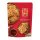 CHAO SUA rice cracker with spicy pork floss topping, 80g, showing crispy cracker covered with flavorful spicy pork floss.