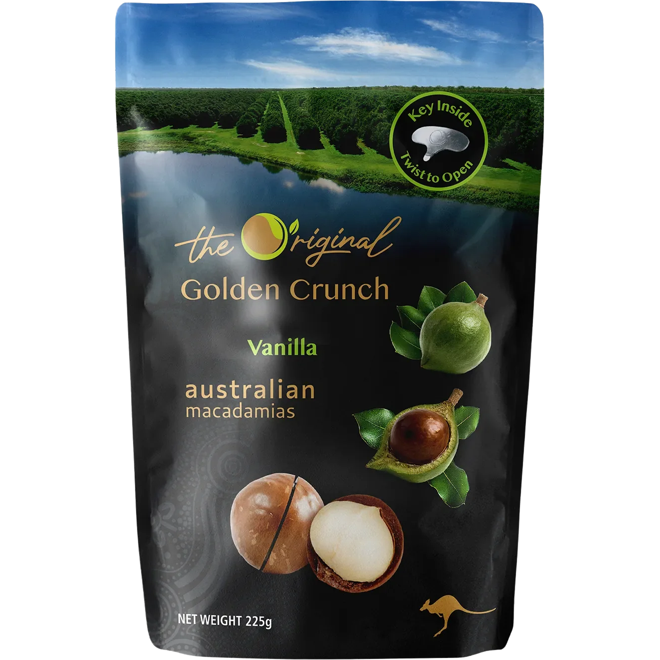 The Original Vanilla Golden Crunch Macadamias