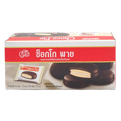 Euro Chocopie Chocolate Center 18g x12