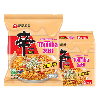 NONGSHIM Toomba Spicy And Creamy 137g x5