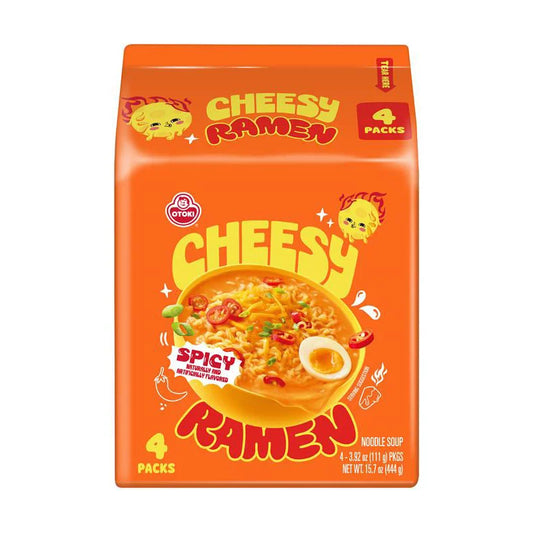OTOKI Cheesy Ramen Spicy Instant Noodle 111g x4
