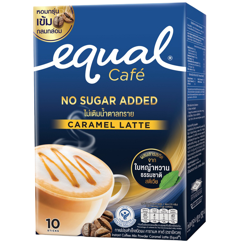 Equal Caramel Latte Instant Coffee Mix Powder