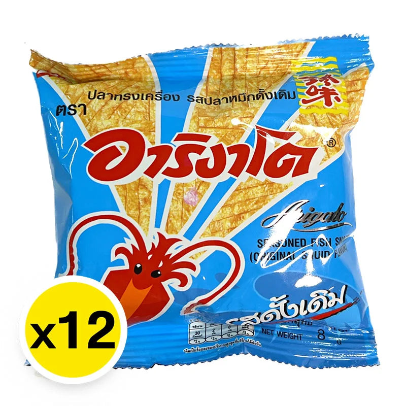 Arigato Fish Snack 8g x12