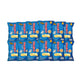 RISE BUDDY Rice Chips Sea Salt flavor in a healthy snack pack of 12 sachets, showing crispy rice chips with sea salt seasoning.