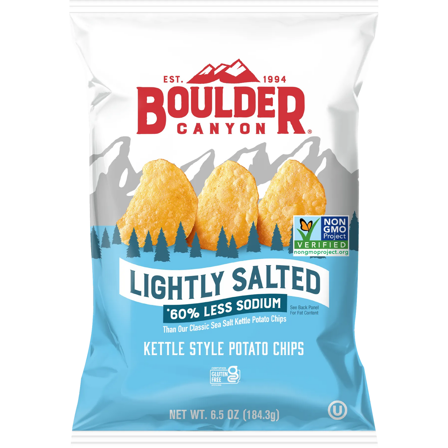 Boulder Canyon Less Sodium Potato Chips