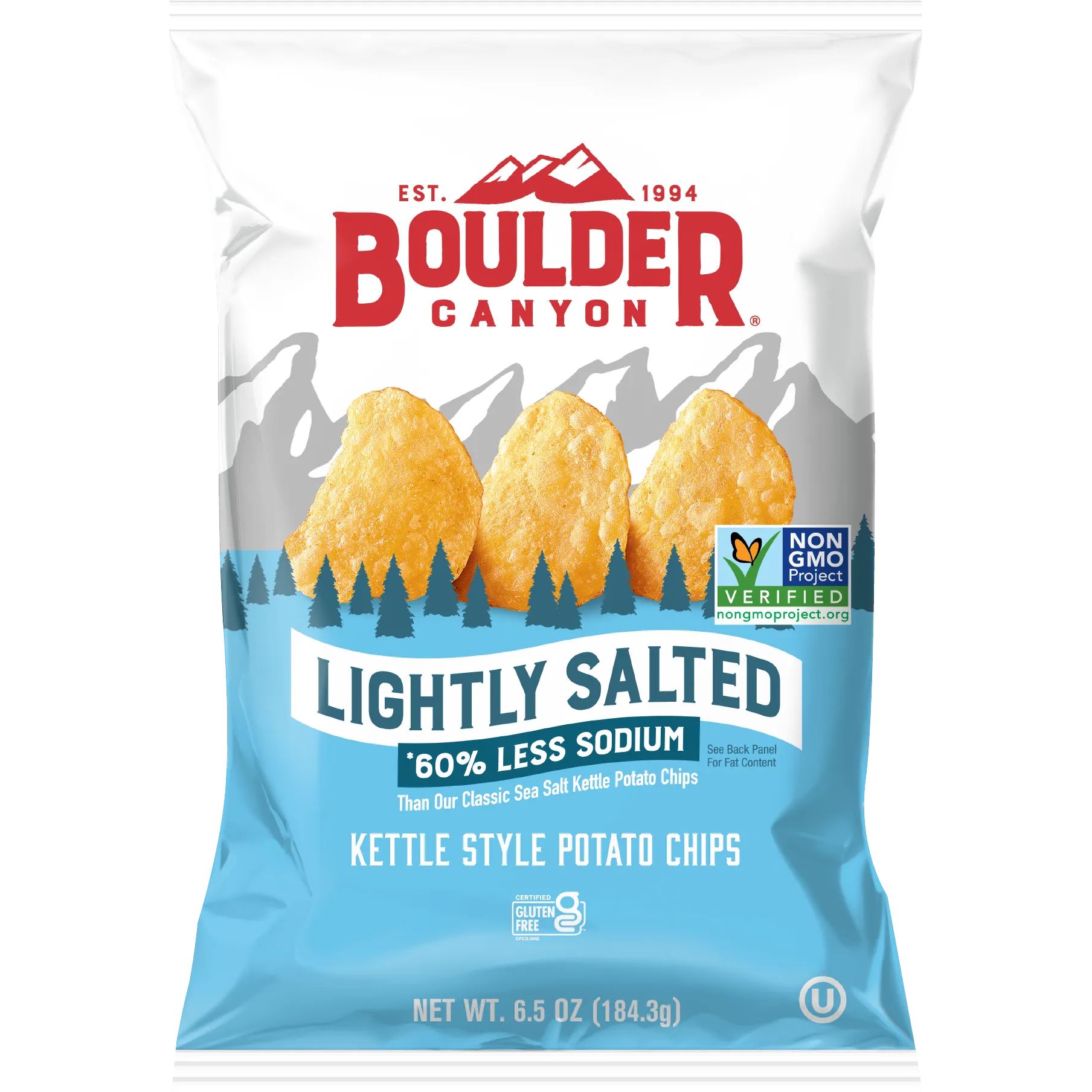 Boulder Canyon Less Sodium Potato Chips
