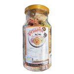 Wilai Rice Cracker from Wilai Bakery, golden crispy snack with textured rice surface, ready to enjoy.