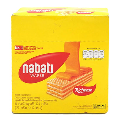 Nabati Wafer Cheese Cream 27g x12