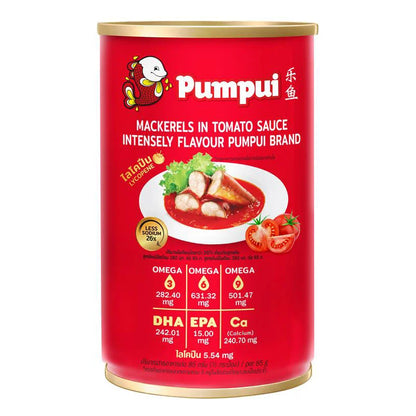 Pumpui Mackerels In Tomato Special Sauce 155g x10