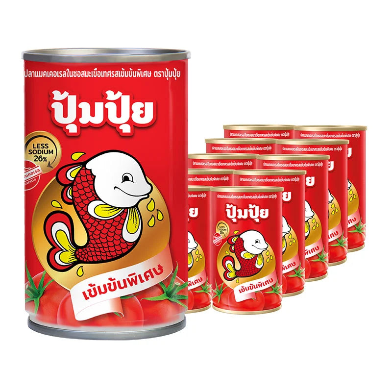 PUMPUI Mackerels In Tomato Special Sauce 155g x10