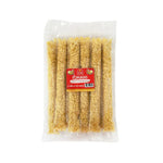 Chada Rachatha Straw Beans in a pack of 10 straw-shaped dry grocery beans, displayed in a clear image.