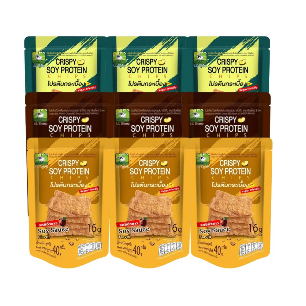 LILSHEEP Lil Cheep Protein Tiles Set Of 9 Packets Assorted