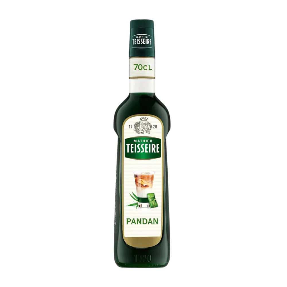 Mathieu Teisseire Pandan Flavored Syrup . (pandan Syrup) Syrup