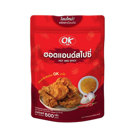 OK Shake Powder Hot And Spicy Flavor 500g