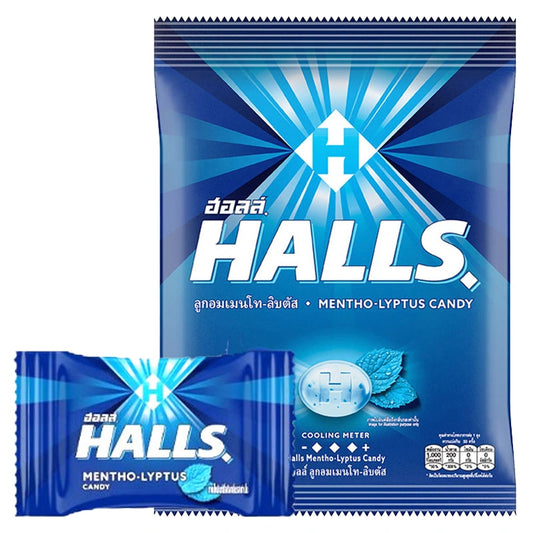 HALLS Mentho-lyptus Candy 100 Pcs