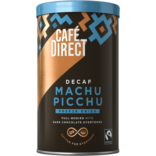 Cafedirect Machu Picchu Decaf Freeze Dried Instant Coffee
