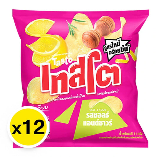 Tasto Chips Salt&Sour 11g x12