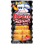 Bento Squid Snack Roller in Mala Flavour, a popular confectionery snack with spicy, savory mala seasoning and squid tentacle shapes.
