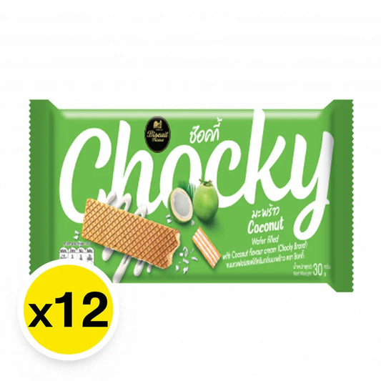 Chocky Wafer Coconut Flavor 30g
