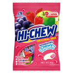 Morinaga Hi-Chew Mix 90g package of colorful fruit-flavored chewy candies from the dry grocery section.
