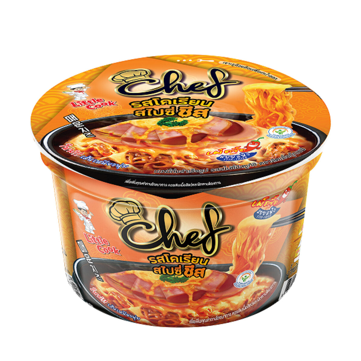 Little Cook Instant Noodles Chef Spicy Cheese Sukishi