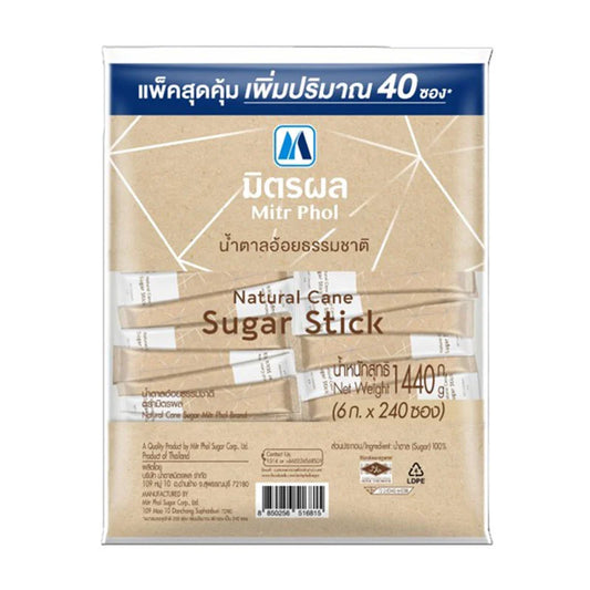 MITRPHOL Natural Sugar Stick 6g x240