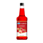 ARO X Long Beach Strawberry Juice bottle, 850ml, with vibrant strawberry imagery on a clear container for dry grocery product.