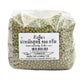 Makro Mung Bean 500g in a clear plastic bag, showing small, green mung beans ready for cooking or sprouting.