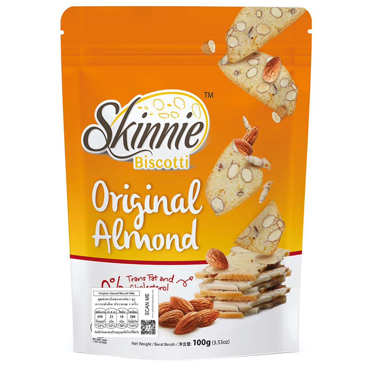 Skinnie Original Almond