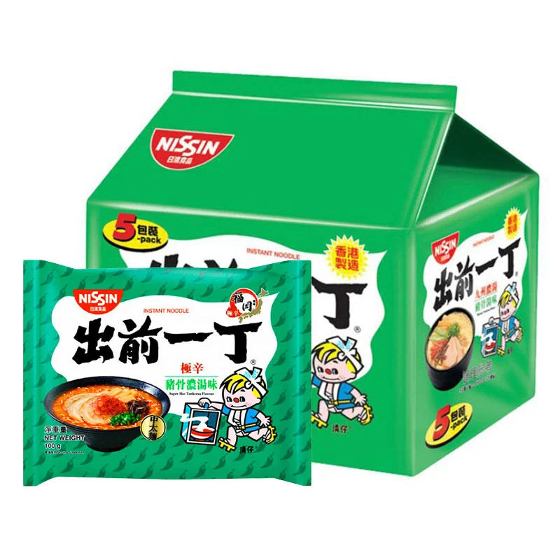 NISSIN Ramen Tonkotsu 5 Bags 100g