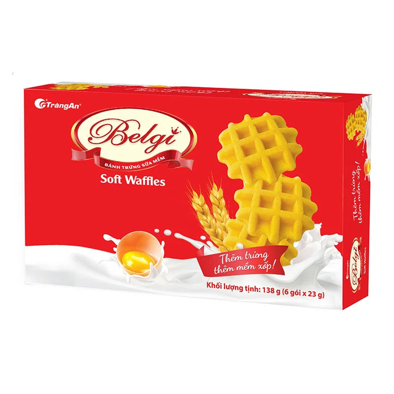 Belgi Soft Waffle Butter Milk 23g x6
