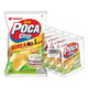 Orion Poca Sour Cream Chips 60g bag, crispy snack with sour cream flavor, stacked in a pile, ready to eat.