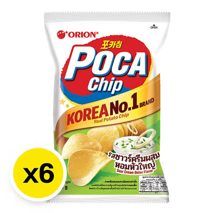 Orion Poca Chips Sour Cream Flavor 60g x6