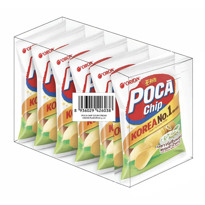 Orion Poca Chips Sour Cream Flavor 60g x6