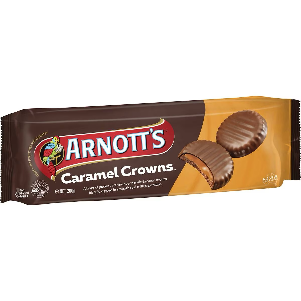 Arnott's Chocolate Caramel Crowns