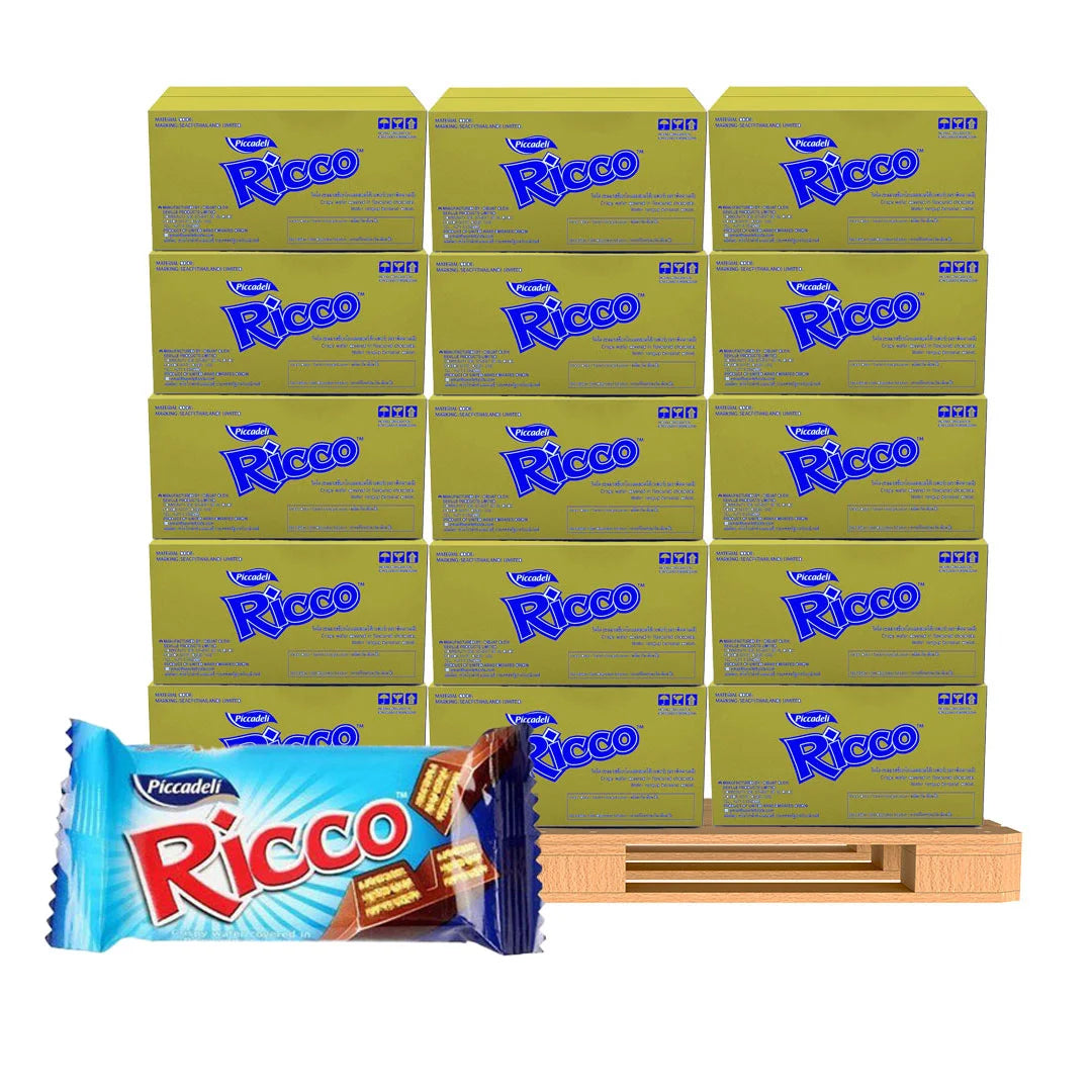 Ricco Chocolate Wafer 12 Pcs X 72 Packs 18.5g