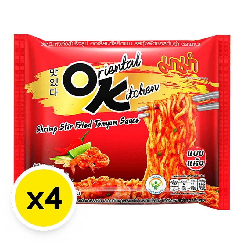 Mama Ok Shrimp Tom Yum Sauce 85g x4